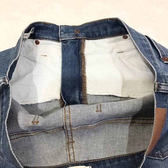 Madewell 32 Cali Demi-Boot Women’s Jeans High Rise Release Raw Hems Side Slits - Picture 9 of 12